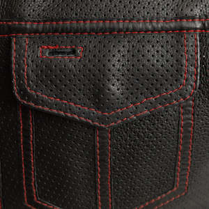 Chaleco de Cuero Vintage para Hombre, Diseño Moderno, Personalizado, Casual, Elegante, de Piel Vacuna, Transpirable, Estilo Motero - Product Image 5