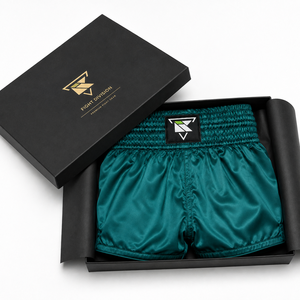 Pantalones Cortos de Boxeo Tailandés al por Mayor 2026, Pantalones Cortos de Muay Thai de Satén Premium, Flexibles, para Entrenamiento y Competición de Kickboxing - Product Image 6
