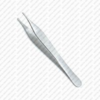 Forceps Jaringan Bedah Adson 1x2 Gigi 12cm Forceps Gigi Tikus Stainless Steel Instrumen Gigi & Medis OEM