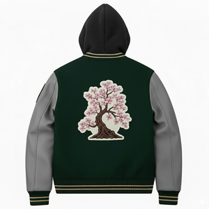 Chaqueta con Capucha Letterman Personalizada de la Mejor Calidad para Hombre, Ropa de Otoño e Invierno de Secado Rápido, Chaquetas Letterman para Hombre con Bordado de Chenille - Product Image 2