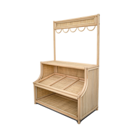 Meilleures ventes : Petit stand de marché en rotin pour enfants, personnalisable OEM, fabriqué au Vietnam, directement de l'usine HNH, fait main au Vietnam