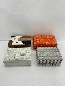 กล่องใส่แหวนเรซิ่นไม้ขายส่งจากโรงงาน กล่องเก็บเครื่องประดับ กล่องไม้เคลือบอีพ็อกซี่เรซิ่น - Product Image 4