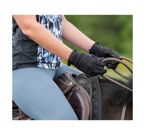 Gants d'équitation pour femmes Gants d'équitation en tissu sur mesure Gants en maille équestre de qualité supérieure Gants d'équitation pour femmes en maille - Product Image 3