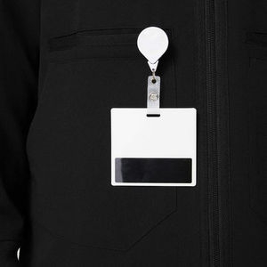 Summer Hospital Scrubs New Arrival Long Sleeve Unisex Stretch Spandex Knitted Medical Scrub Jackets <b>Nursing</b> Scrub Sets Women - Product Image 3