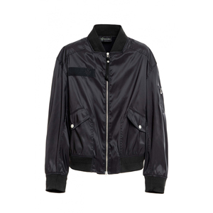 High Quality Factory Satin <b>Jacket</b> Wholesale Lightweight Milk Silk Satin Outerwear Full <b>Pilot</b> Custom Satin Varsity <b>Jacket</b> for Men - Product Image 2