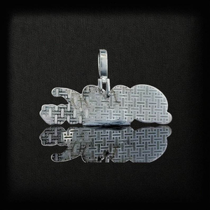 Collar con Nombre Personalizado en Moissanita, Estilo Hip Hop, Joyería de Lujo para Hombre y Mujer, Regalo - Product Image 4