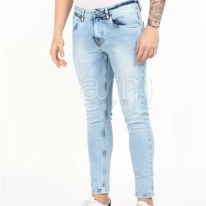 Pantalons pour hommes les plus vendus, respirants, écologiques, lavés, à prix avantageux, légers, à séchage rapide, jeans pour hommes - Product Image 2