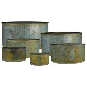 Wholesale Artisan Scalloped Edge Metal Planter Pot Antique Distressed Bronze & Turquoise Bowl <b>for</b> Indoor Plants and Luxury Hotel - Product Image 5