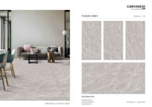 Azulejo de Porcelana Super Premium para Tallado, 600x1200, Formato Grande, Superficie Texturizada, para Paredes y Pisos, Uso en Interiores y Exteriores - Product Image 5