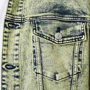 Veste d'hiver côtelée en jean coupe-vent pour homme, tendance et très vendue, en coton - Product Image 6