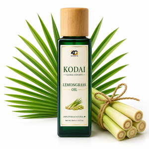 Aceite de Limoncillo de Tamil Nadu 100% Puro y Natural de Kodai Global Export - Aromaterapia Multifuncional, Antioxidante, Blanqueador, Cuidado Facial - Product Image 1