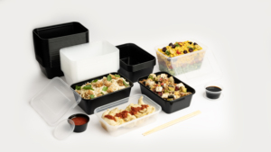 Contenedor rectangular transparente desechable de plástico PP para comida para llevar, paquete minorista para almacenamiento en frío y congelador, cocina y catering. - Product Image 4