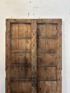 Paneles de Puerta de Madera Maciza Antiguos con Marco Tallado a Mano, Ecológicos, para Dormitorio, Sala de Estar, Muebles para el Hogar - Product Image 4