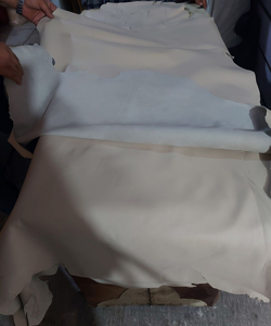 High Quality Premium Quality off White Tanned Suede Sheep <b>Leather</b> for Dress Garments Handbags Skirts Sofa Luggage Pillows Crafts - Product Image 2