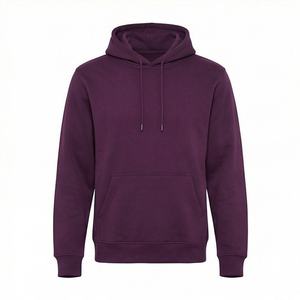 Sweat à capuche vintage pour homme en molleton de coton épais, délavé à l'acide, coupe oversize, épaules tombantes, hiver, logo personnalisé, imprimé français, doux, taille XS - Product Image 1