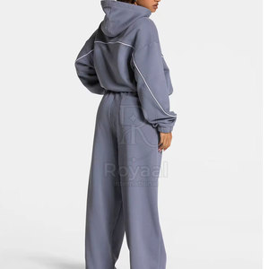 Customized Short Solid Fashion Women's Office Wear <b>Blazer</b> Skirts Canvas 100% Cotton Tracksuit <b>Set</b> Matching Clothes 2026 - Product Image 3