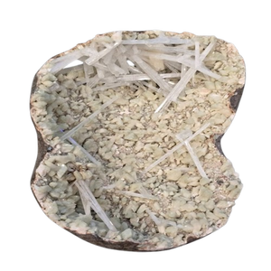 Scolaco Cluster, spécimen de cristal de roche naturel, figurine en forme libre écologique pour la décoration de la maison et les mariages sur le thème de l'amour - Product Image 1