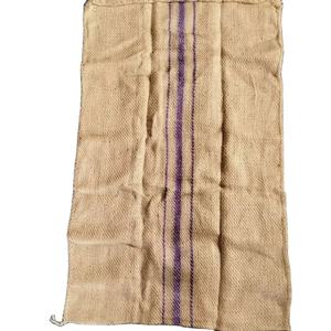 Natura 100% กระสอบแถบสีแดงแบบใหม่เกรดอาหารย่อยสลายได้จากบังคลาเทศสำหรับข้าวเปลือกโกโก้เม็ดมะม่วงหิมพานต์ - Product Image 1