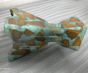 Bois d'acacia fait à la main avec résine époxy Mubkhar Bakhoor brûleur en bois pour mariage EID & RAMADAN cadeaux par rfcrfats - Product Image 5