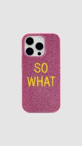 NOUSHAD HANDICRAFTS - Funda para Teléfono Hecha a Mano con Cuentas y Relieve, Cerdas de PP de 80g, Diseño de Flores Blancas y Doradas, Accesorio Textil - Product Image 2