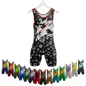 Traje de Lucha MMA BJJ con Logotipo Personalizado, Singlet de Compresión para Hombre, Diseño Moderno sin Mangas, Conjunto Deportivo para Entrenamiento de Lucha - Product Image 1