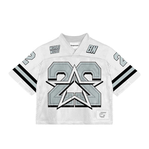 Camiseta Deportiva Retro Americana Personalizable, Estilo Vintage, para Béisbol o Fútbol, 100% Poliéster, Cuello en V, Tirantes Ajustables, Corte Holgado - Product Image 2