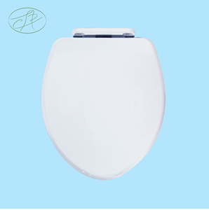 Couvre-siège de toilette universel standard avec fonction de fermeture douce, design avant fermé, installation facile, style moderne, matériau plastique - Product Image 6