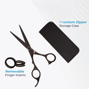 Customizable Professional Right-Handed Barber Scissors Japanese Stainless Steel Micro Bevel <b>Edge</b> Beauty Hair Cutting Shear - Product Image 4
