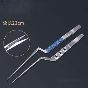 Tijeras Microquirúrgicas Manuales en Forma de Pistola de Acero Inoxidable y Titanio, Instrumento de Plástico para Cirugía Cerebral de Dentavex - Product Image 6