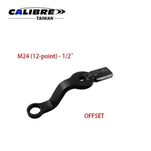 TAIWAN CALIBRE 5pc E-Type Étrier De Frein Slogging Ring Spanner Wrench Set pour HGV - Product Image 6