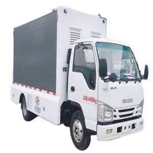 Isuzu personalizado LED Van Truck 120Hp 4x2 publicidad camión ligero con RHD/LHD Diesel combustible publicidad digital <span class=keywords><strong>furgonetas</strong></span> - Product Image 1