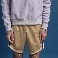 Shorts en mesh personnalisés avec logo imprimé, prix de gros, shorts en mesh pour hommes les plus vendus, shorts de sport en mesh pour la course à pied