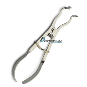 Pince manuelle réutilisable en acier inoxydable pour barrage dentaire, instrument pour la pose de barrage, isolation dentaire, clinique endodontique - Product Image 5