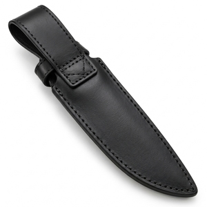 Étui à couteau en cuir fait main, confortable et protecteur, idéal pour le rangement des couteaux, parfait pour la collection et l'extérieur. - Product Image 2
