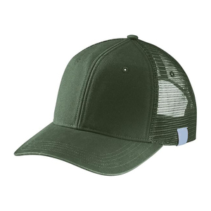 Black Mesh Trucker Hat 6-Panel Adjustable Fit Casual Spring Summer Wear Unisex Adult Breathable Waterproof Front Logo 2027 - Product Image 4