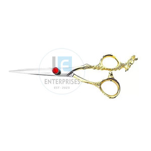 Vente en ligne de ciseaux de barbier en acier inoxydable fabriqués au Pakistan, durables, pour droitiers, manche moyen, haute qualité - Product Image 6