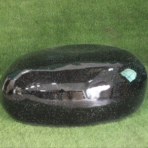 Piedras Artificiales de Diseño Nuevo, Grandes y Ovaladas, Color Gris Brillante, Impermeables, Duraderas, Modernas, para Jardín, Parque, Centro Comercial, Hoteles, Villa, Exteriores, 2 Años de Garantía - Product Image 1