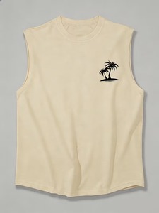 <b>Reflective</b> Strip Night Running Safety Sports Wear Sleeveless Men's Tank <b>Tops</b> - Product Image 3