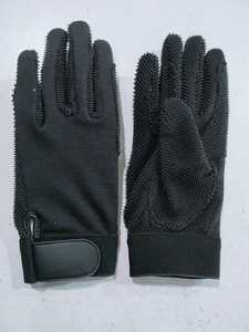 OEM Synthetic Leather Winter Outdoor Men's Equestrian Riding Gloves Non-Slip Adjustable Wrist <b>Strap</b> Hook Loop Closure Comfort - Product Image 2