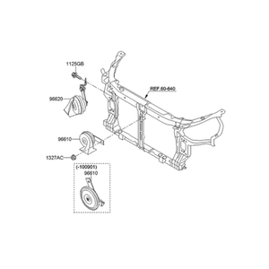 Repuestos y Accesorios para Autos y Camionetas Sonata Nuevos 966103K001 - Product Image 2