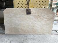 Carreaux de marbre calcite crème modernes de première qualité, durables, surface polie, pour usage hôtelier, épaisseur 17 mm, découpe sur mesure, exportation Indonésie