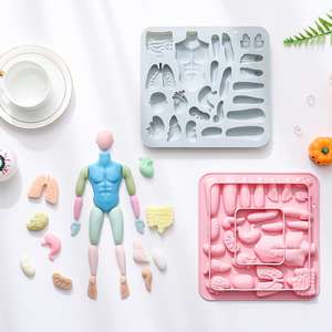 Cartoon Baking Handmade Soap Cake Mold <b>Ice</b> <b>Cube</b> Soft Candy Resin Silicone Mold - Product Image 1