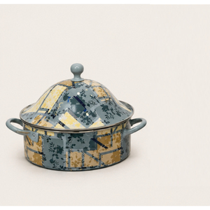 Ensemble de plats à gratin en émail à motif floral d'inspiration vintage pour la maison, la cuisine et la restauration – Meilleur prix - Product Image 3