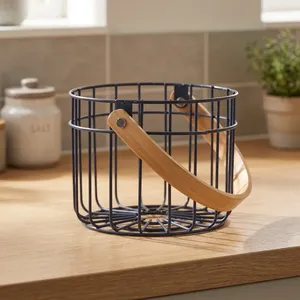 Premium Stainless Steel Metal Fruit <b>Basket</b> Modern Wire Fruit Bowl for Kitchen Countertop Dining Table Storage Organizer Home - Product Image 5