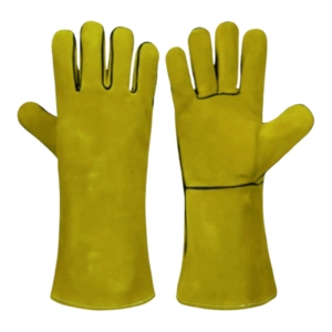 Wholesale Industrial Safety <b>Gloves</b> Long-lasting Hand Protection for Welders Cheap Cowhide Split Leather Welding <b>Gloves</b> - Product Image 2
