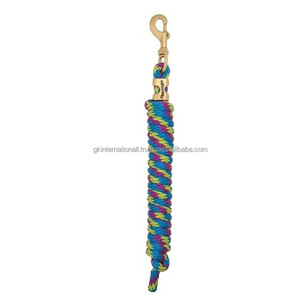 Cuerda de Amarre para Caballos de 16 mm de Grosor, Hecha a Medida, con Gancho Grande, Tejida de Cuatro Hebras - Product Image 5