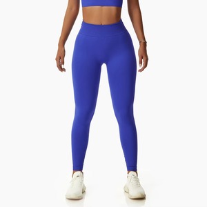Custom Wholesale High Quality Quick-Dry Women’s Tummy <b>Control</b> <b>Leggings</b> High Waisted Breathable Lightweight Yoga & Sports Pants - Product Image 3