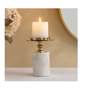 Portavelas de Mármol, Decoración para el Hogar, Candelabro de Mármol Creativo Hecho a Mano para Salas de Estar - Product Image 2