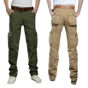 Pantalon cargo en tissu sergé écologique pour homme, dernière mode, vente en gros OEM, best-seller, coton léger, prix abordable - Product Image 1