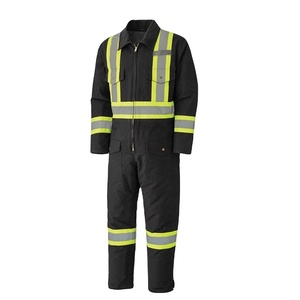 Veste de travail industrielle unisexe en vente chaude, logo personnalisé, uniforme de travail pour hommes, combinaison de travail noire, combinaison de travail BY HI 2026 - Product Image 1
